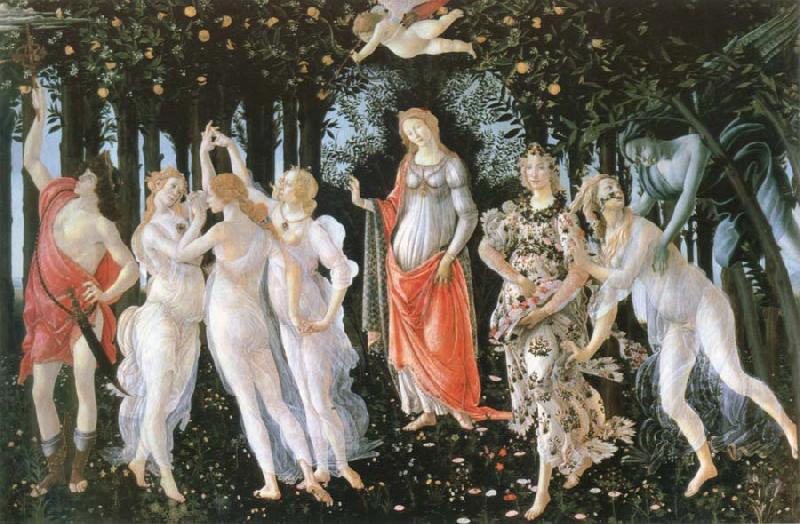 Sandro Botticelli la primavera oil painting image